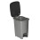 URBN Living (Grey) 8L Mini Pedal Bin Kitchen Bathroom Toilet Recycle Waste Garbage Storage Dustbin 3