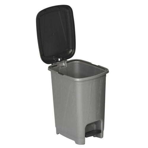 URBN Living (Grey) 8L Mini Pedal Bin Kitchen Bathroom Toilet Recycle Waste Garbage Storage Dustbin 2