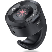 2,4 GHz Oplaadbare Draadloze Presentatie-Ring met Rood LED-licht USB-presentatie-clicker voor PC