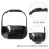 (Black) 5 Sizes Goatee Shaving Template Beard Guide Shaper Beard Shaping & Styling Template For Men 2