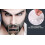 (White) 5 Sizes Goatee Shaving Template Beard Guide Shaper Beard Shaping & Styling Template For Men 2