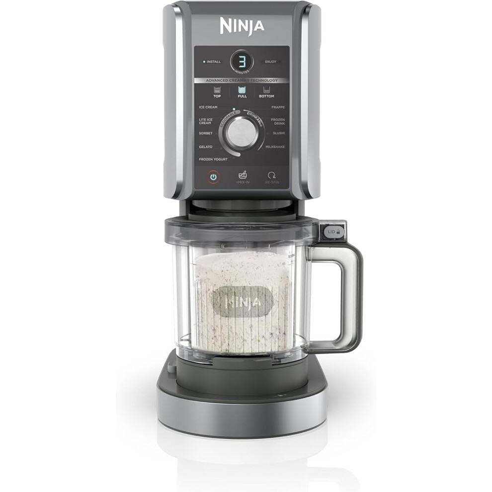 Ninja CREAMi Deluxe Ice Cream Maker & Frozen Dessert Maker