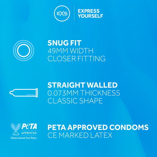 Snug Fit -kondomit 100 kpl EXS 2
