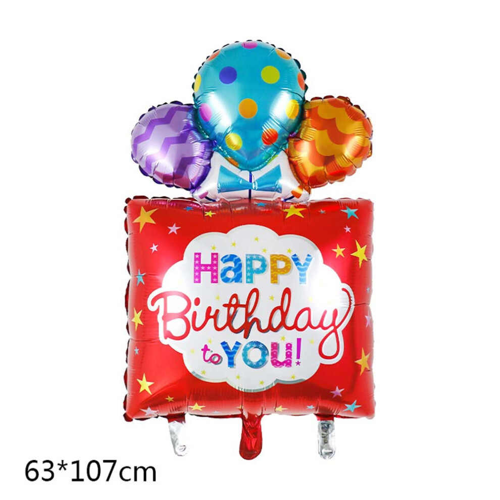 (SP013B28) Stunning Happy Birthday Aluminum Foil Balloons Excellent Choice For Birthday Party Arrangements-image-OPC-PFQ9JMM-NEW