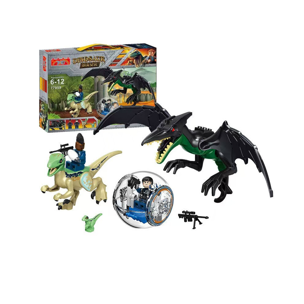 Enekio (F) Jurassic Dinosaur World Minifigures Toys Fit Lego