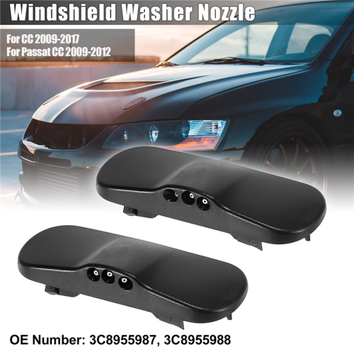 2PCS Windshield Windscreen Washer Nozzle Spray Jet 1Z0955985 1