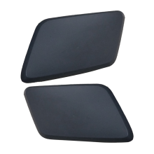 Abdeckkappe Scheinwerferwaschanlage vorne für Skoda Octavia Mk2 2004-2008 - 2er Set Schwarz