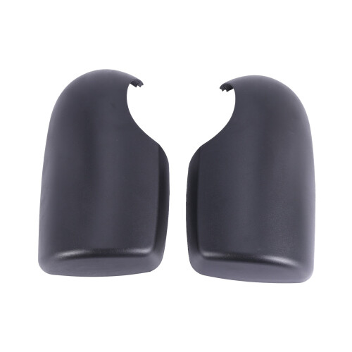 2 pezzi ABS nero specchietto retrovisore laterale per FORD TRANSIT MK6 MK7 2000-2014