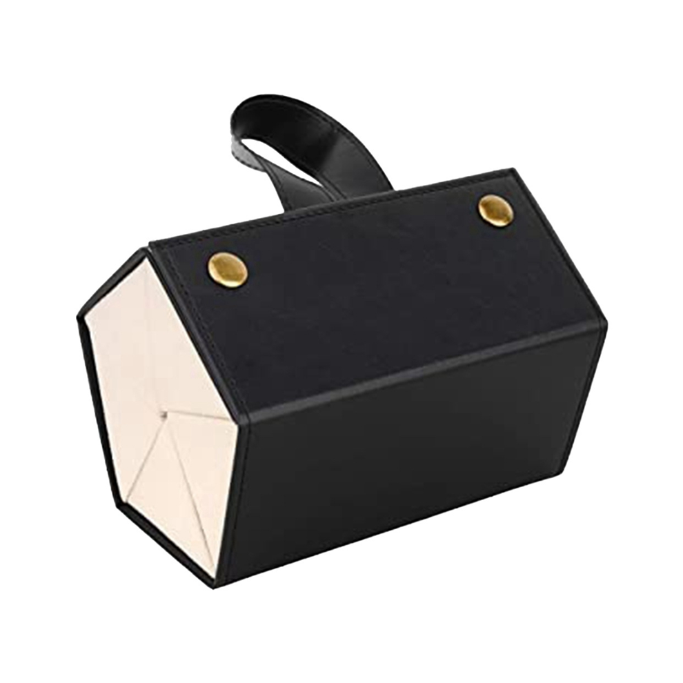 Tauoh Multiple Travel Sunglasses Organizer Case - Pu Leather Hanging Foldable Eyeglasses Storage Box For Men Women