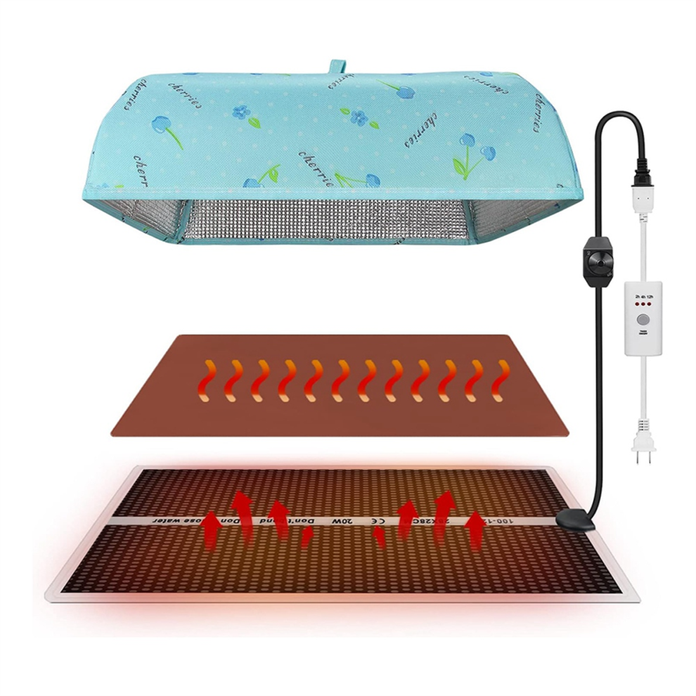 Epoxy Resin Heating Pad with Lid , Mold Pad, Rapid Curing Drying Machine US Plug