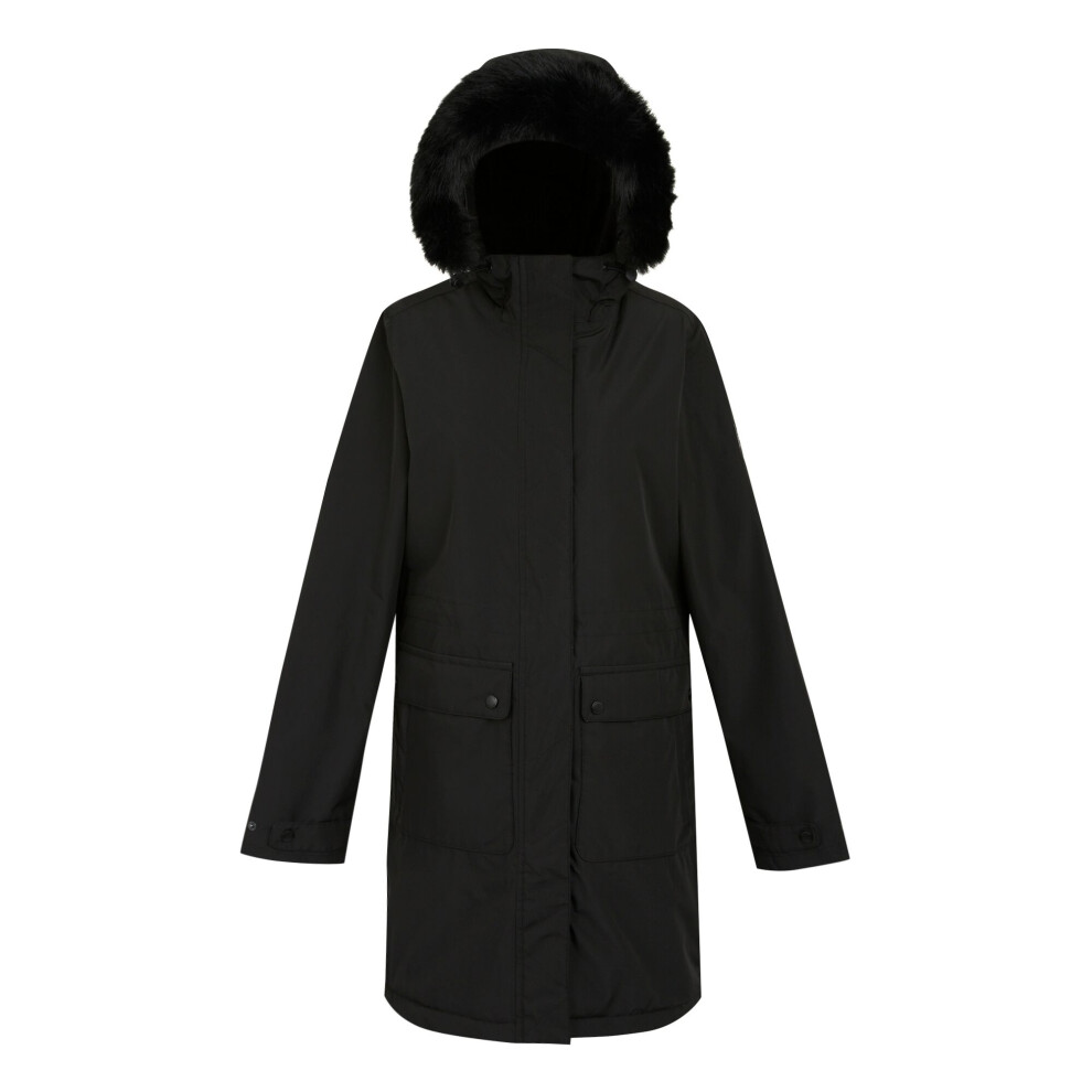 Regatta Womens/Ladies Faux Fur Trim Parka