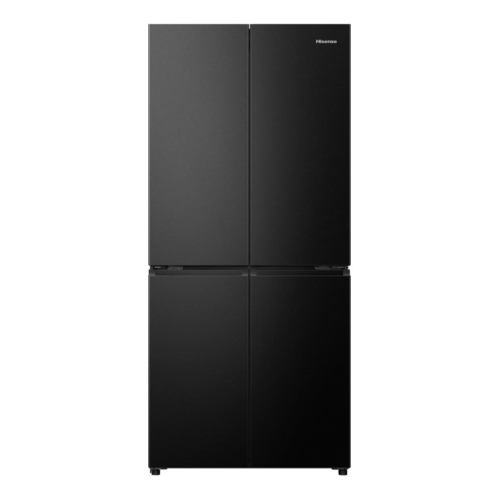 Hisense RQ5P470SAFD fridge-freezer Freestanding 483 L D Black, Stainless steel