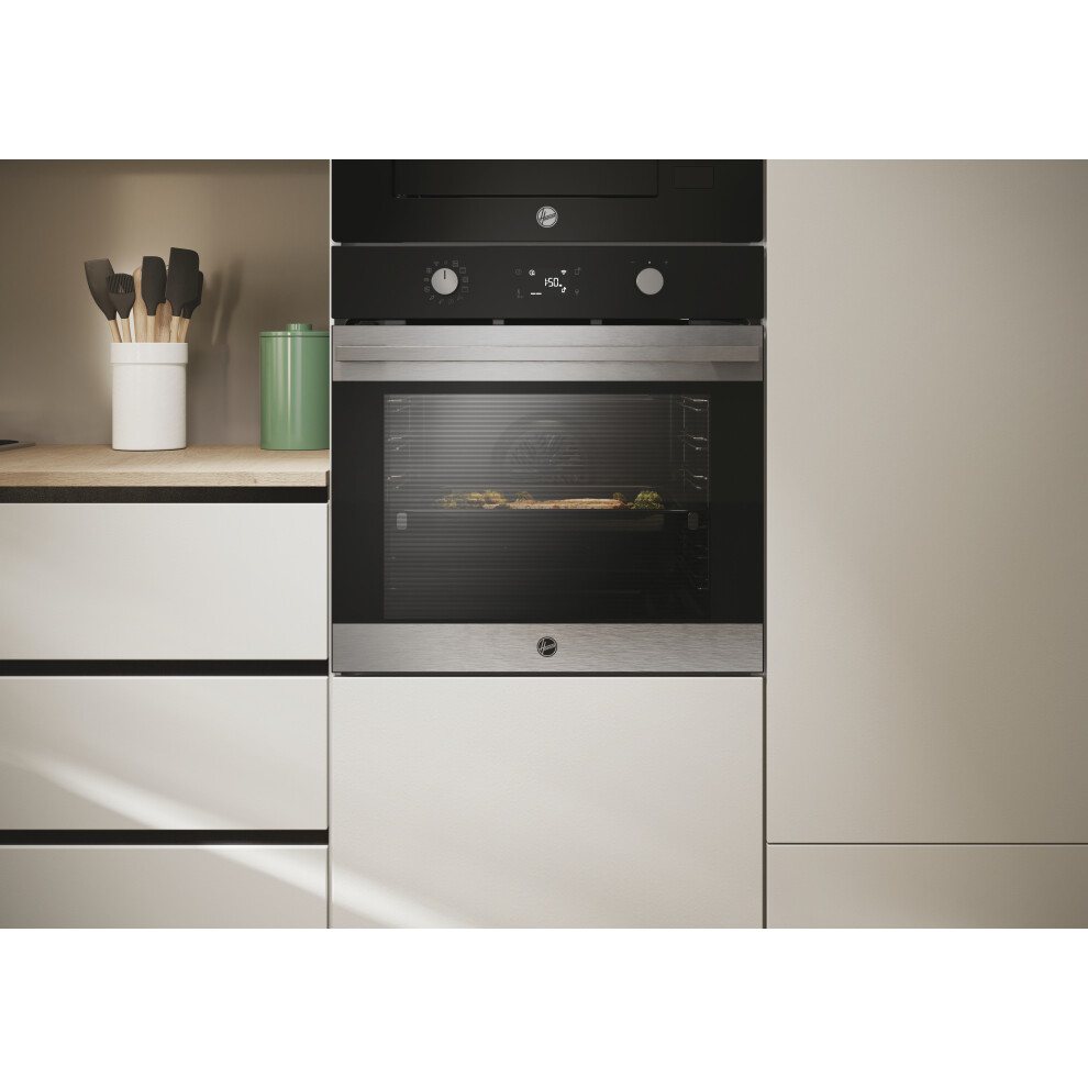 Hoover 33703864 Ho6 H5b3htx Oven 78 L A++ Satin Steel
