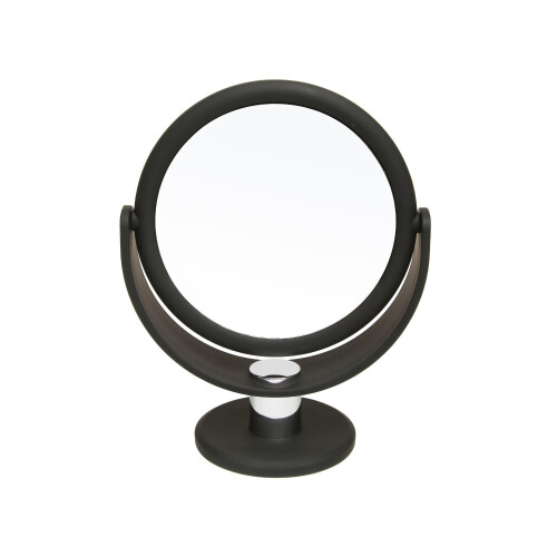(Black) Soft Touch LED Vanity Mirror 2