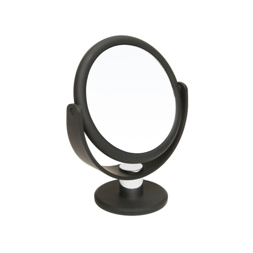(Black) Soft Touch LED Vanity Mirror
