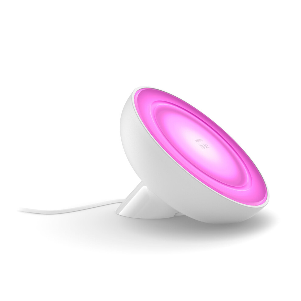 Philips Hue White & Col. Amb. Bloom Tischleuchte weiß 500lm.