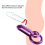 Premium Dual Vibrating Cock Ring with G-Spot Mini Vibrator for Couples 8