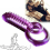 Premium Dual Vibrating Cock Ring with G-Spot Mini Vibrator for Couples 1