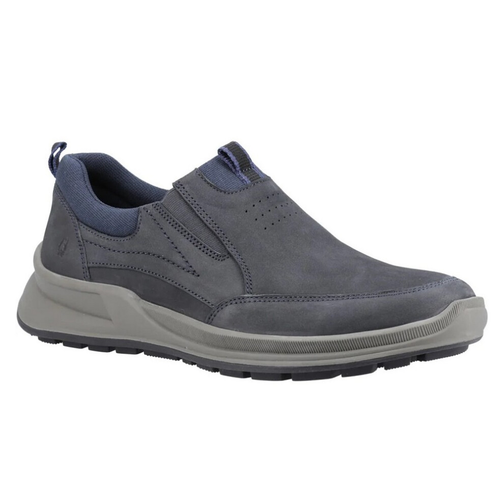 (8 UK, Navy) Hush Puppies Mens Arthur Slip-on Shoes