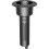 Mate Series Plastic 0 Rod Cup Holder  Drain  Round Top  Black P1000DB 1
