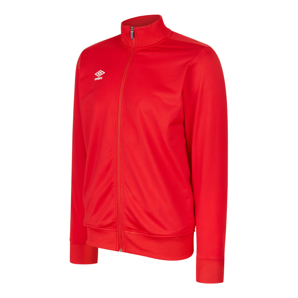 (7-8 Years, Vermillion) Umbro Childrens/Kids Club Essential Jacket