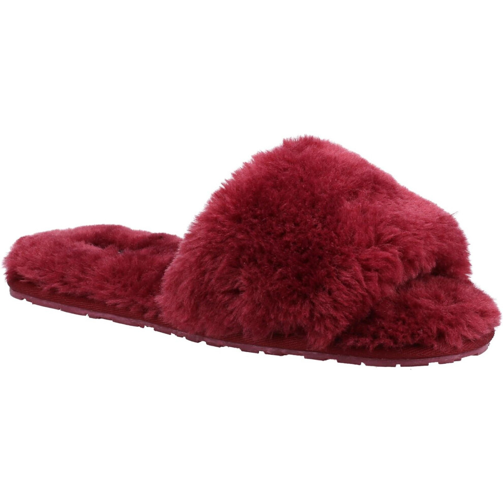 (6 UK, Bordeaux) Hush Puppies Womens/Ladies Prue Slippers