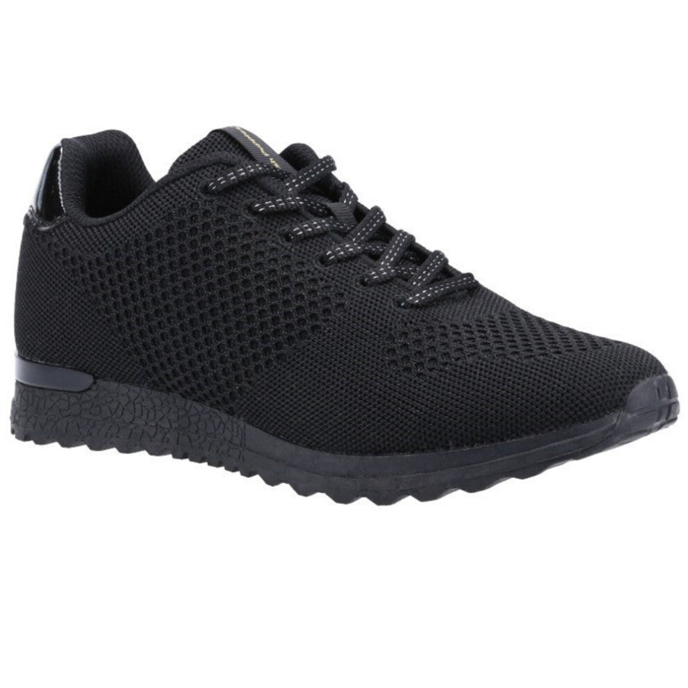 (8 UK, Black) Hush Puppies Womens/Ladies Katrina Trainers