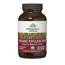 Organic India, Bio-Psyllium-Faser, 180 vegetarische Kapseln