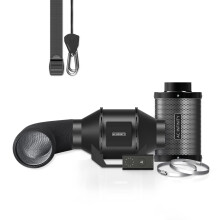 AC Infinity Air Filtration Kit 4 CLOUDLINE Inline Fan and Carbon Filter Combo Cooling and Ventilation System for Grow Te