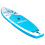 Dellonda Inflatable Stand-Up Paddle Board 10'6" - Light Blue/White 12