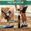 Dellonda Inflatable Stand-Up Paddle Board 10'2" - Dark Blue 4