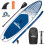 Dellonda Inflatable Stand-Up Paddle Board 10'2" - Dark Blue 1