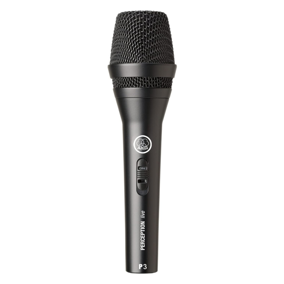 Akg Pro Audio Perception P3s Highperformance Dynamic Cardiod Microphone For Backing Vocals And Instruments Black