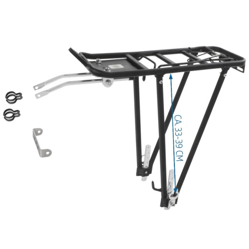 MWave MultiFit Adjustable Bike Rack  Black