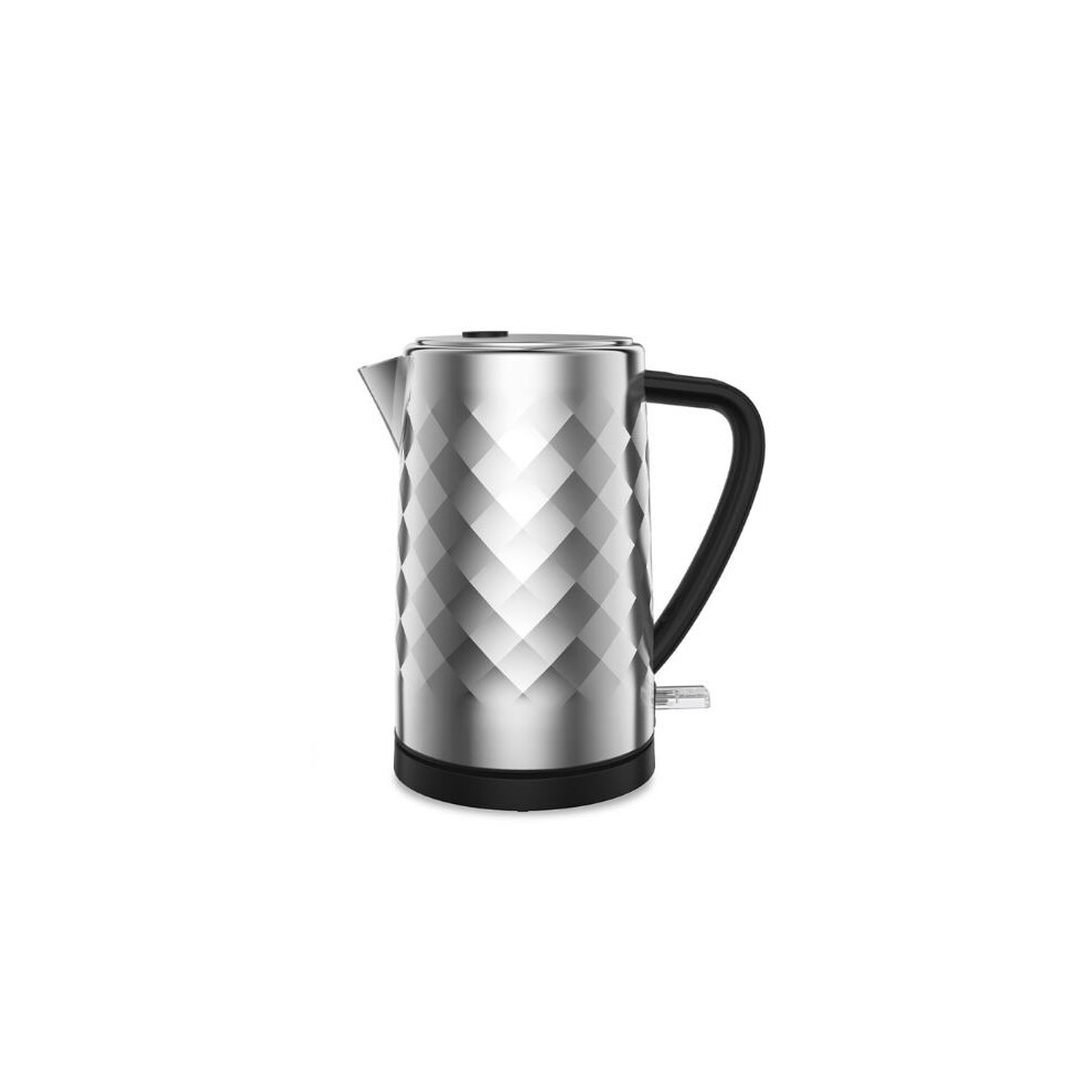 New Stainless Steel Zigzag Kettle 1.7L - Silver-image-OPC-PFQF77S-NEW