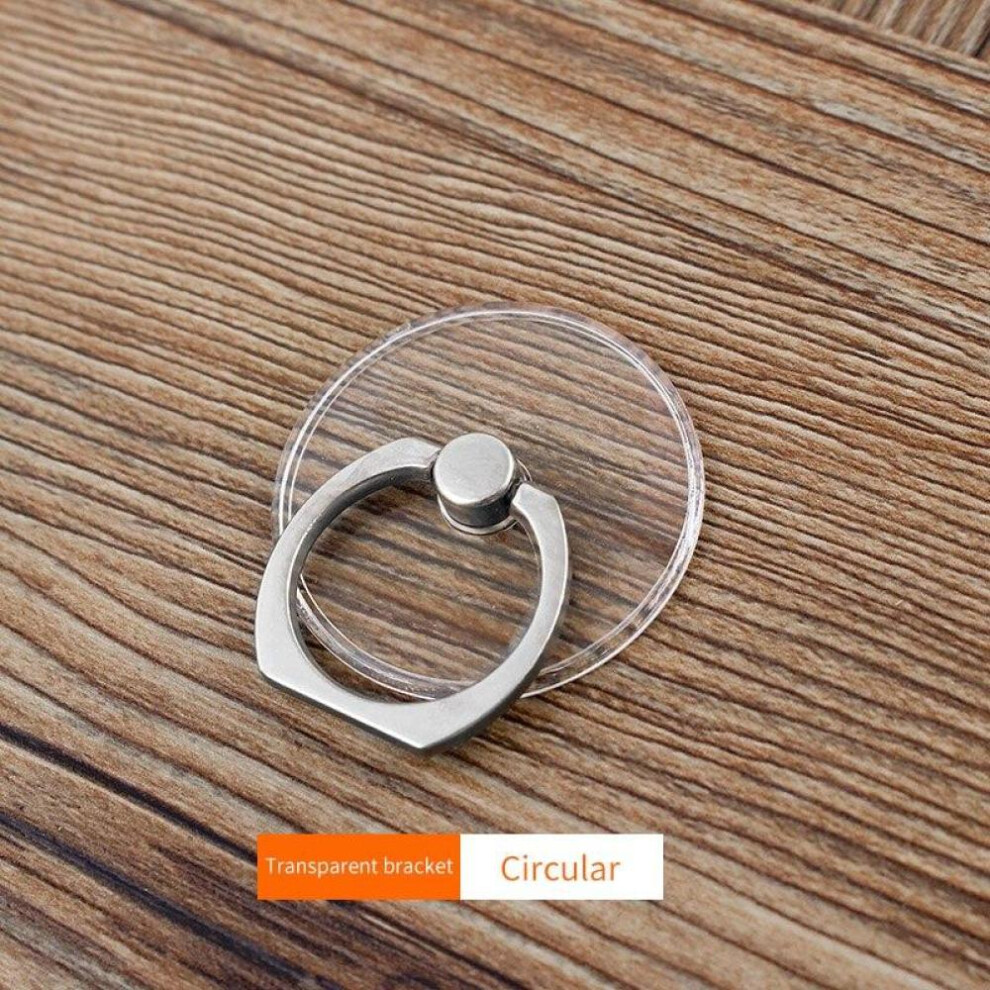 Mobile Phone Holder Transparent Finger Ring Stand Universal Grip For iPhone 13 12 Huawei Xiaomi 360 Degrees Car Smartphone Support