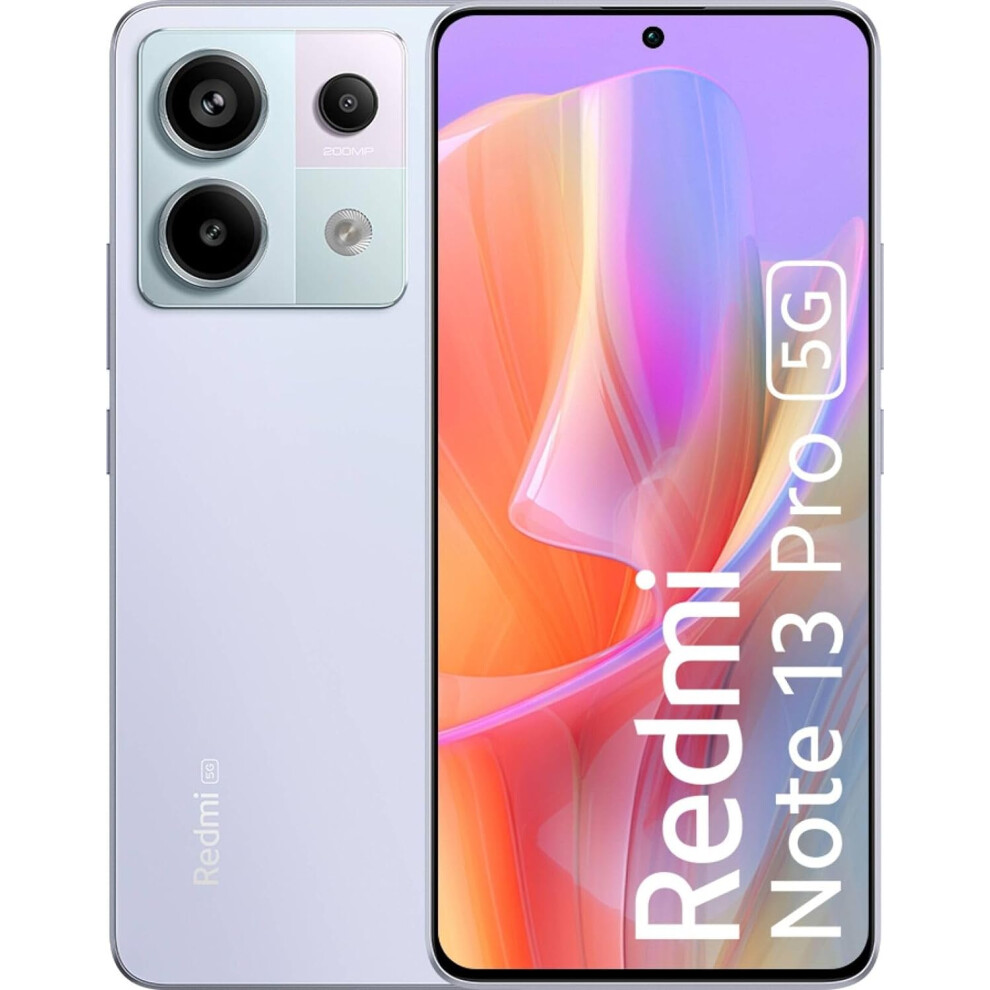 Redmi Note 13 Pro 4G (256GB+8GB, Lavender Purple, Global Version)