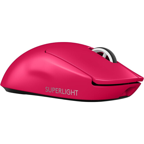 Logitech Logitech G PRO X Superlight 2 Wireless Gaming Mouse (Magenta, 910-006799)