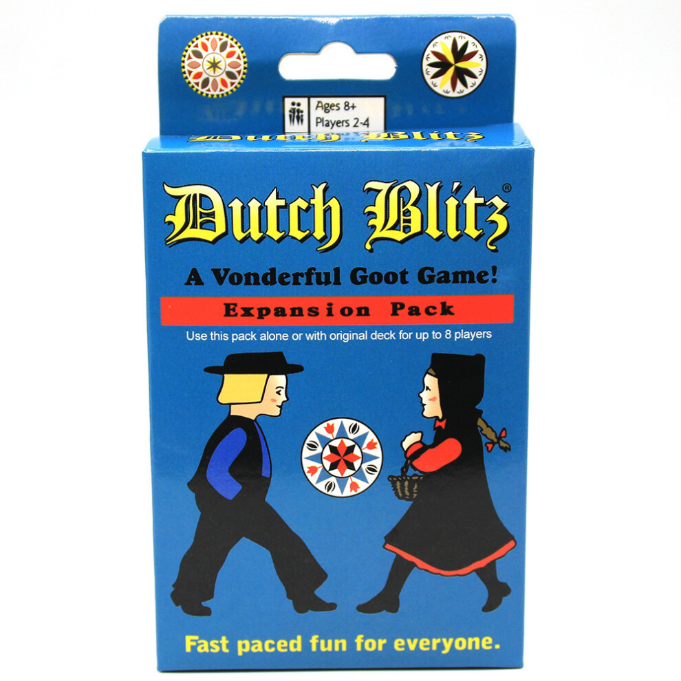 (Blue) Dutch Blitz Game Card Board Game Family Night Parties Entertainment Activities Blue