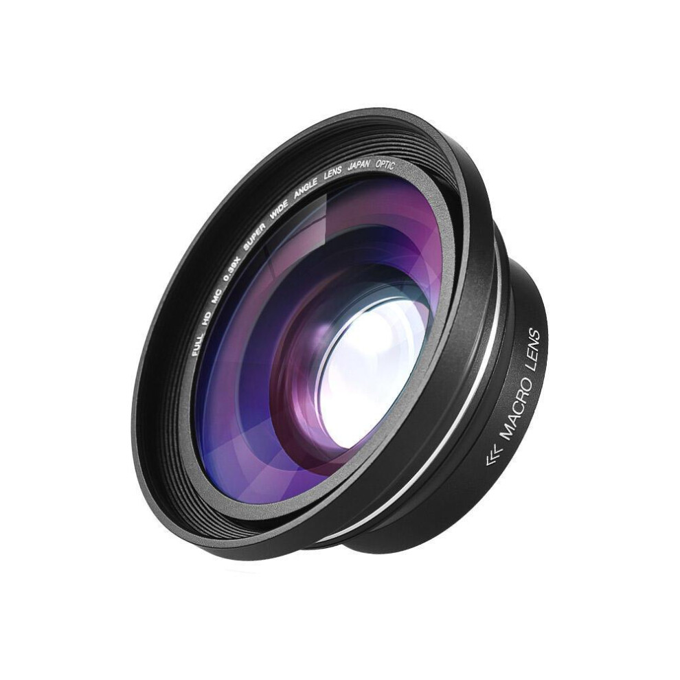 30mm 37mm 0.39X Full HD Wide Angle Macro Lens for Ordro  Digital Video Camera Camcorder