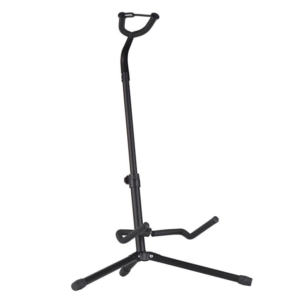Metal Guitar Floor Stand Musical Instrument Tripod Holder for Acoustic Electric Guitar Bass