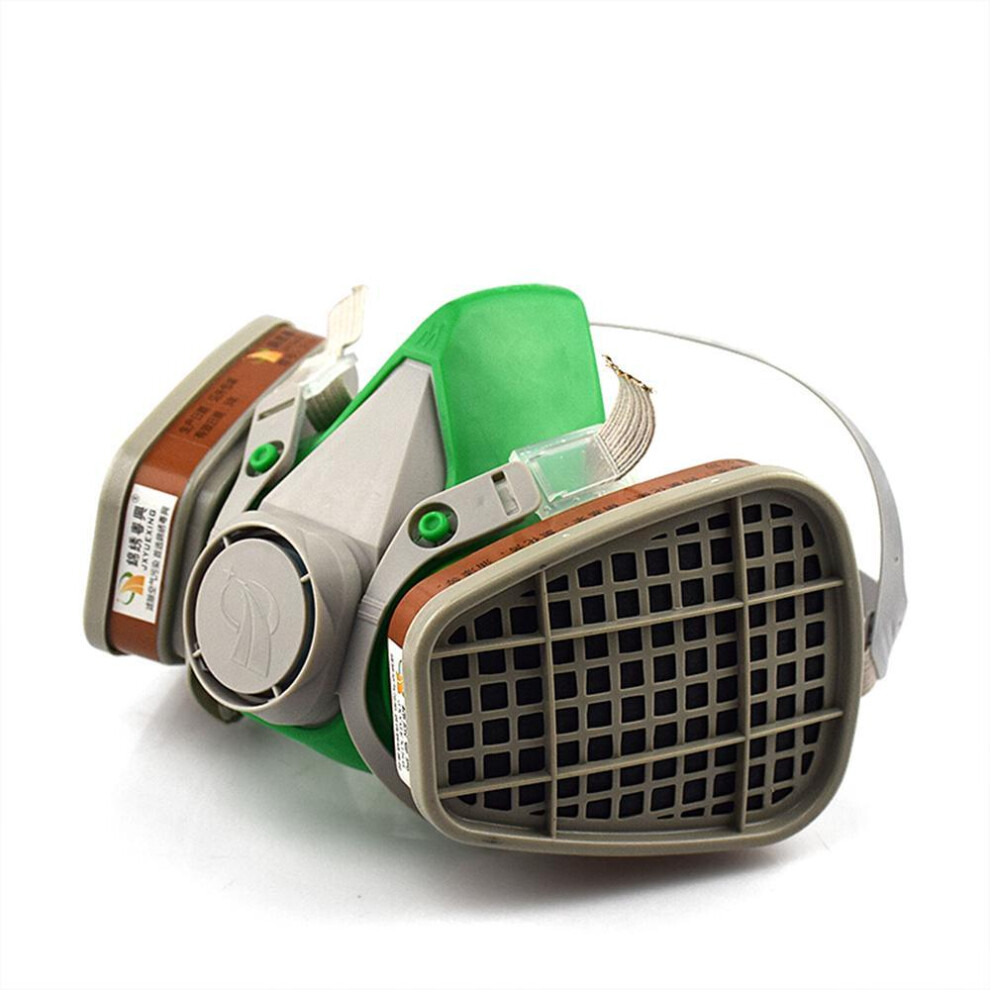 Painting Spraying N95 Gas Mask Respirator Set Activated Carbon Mask Anti-particulate Filters