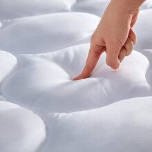 SLEEP ZONE Twin XL Madrasskydd för Studentrum - Mjuk Plysch Topp Madrass Topp Quilted, Djupa Fickor 8-21 tum