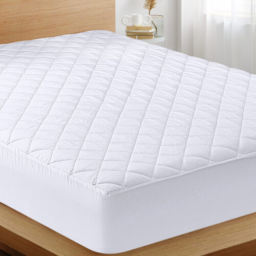 Utopia Bedding Gevoerde Fitted Matraskussen, Short Queen, Elastisch voor RV Queen Matrassen