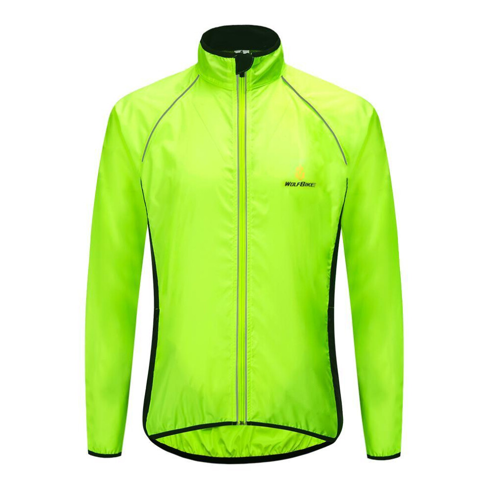 Windproof Cycling Jacket MTB Road Team Bike Reflective Coat Long Sleeve Jersey Breathable Sports Clothing