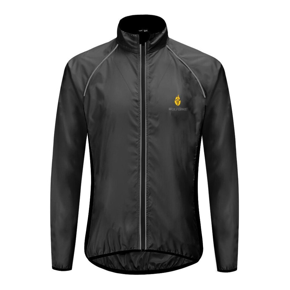 Windproof Cycling Jacket MTB Road Team Bike Reflective Coat Long Sleeve Jersey Breathable Sports Clothing