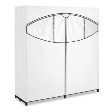Whitmor ExtraWide Clothes Closet  60    with  White Cover