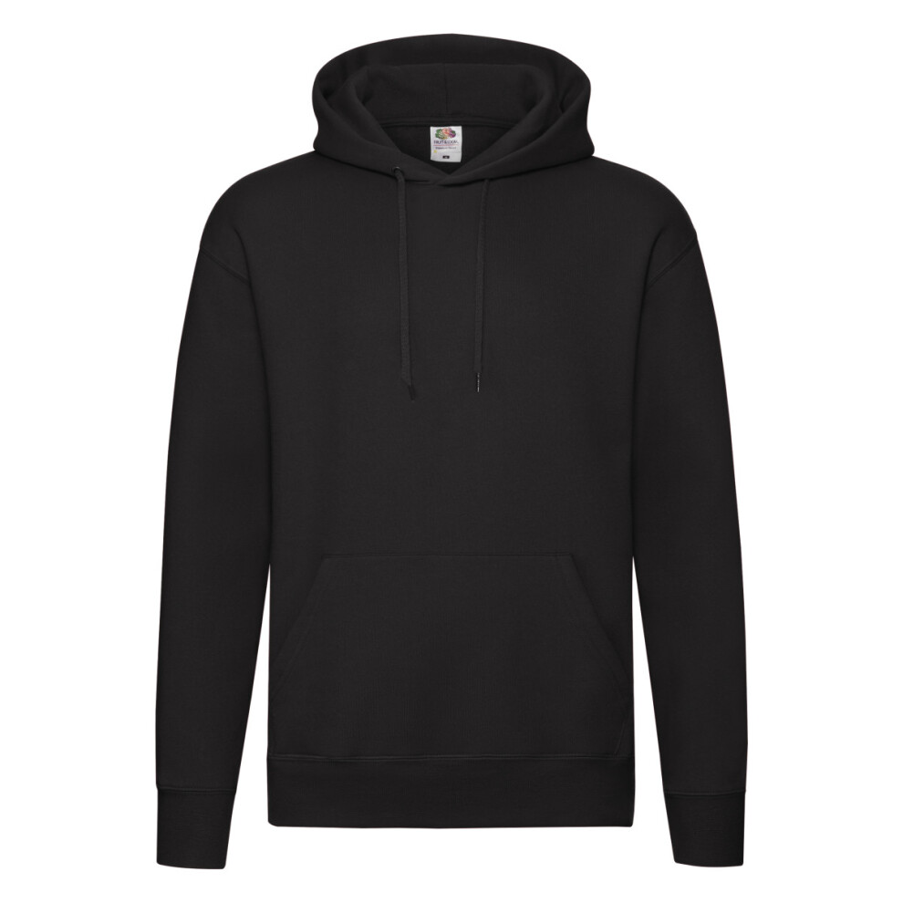 (L, Black) Fruit of the Loom Mens R Hoodie