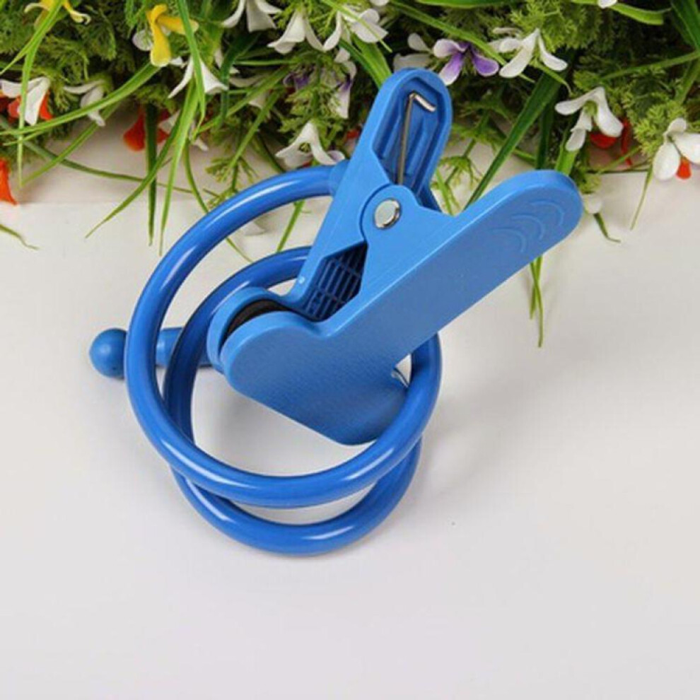 (73 Cm, ) 360 Rotating Flexible Arm Holder For Desktop And Bed Blue 8169804548711