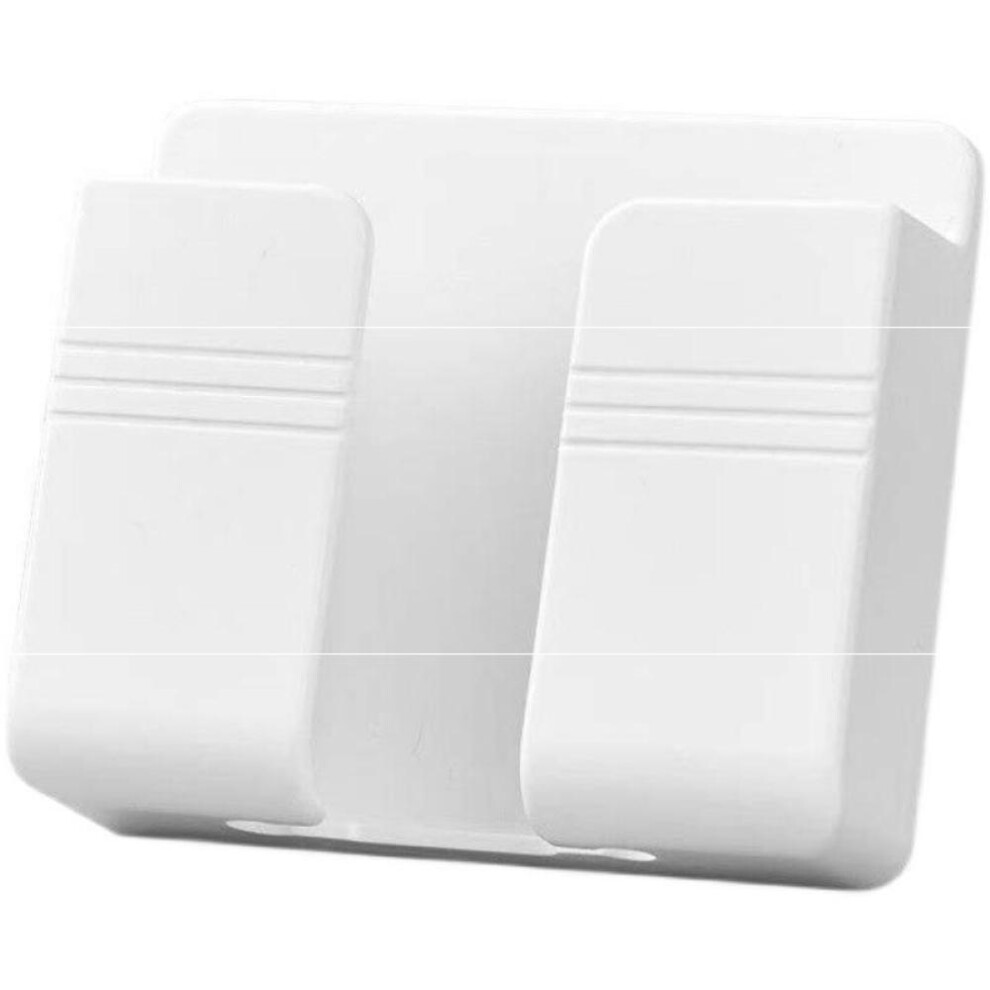 Punch-free Remote Control Mobile Phone Charging Wall-mounted Box Wall-mounted Storage Box Mobile Phone Storage Rack